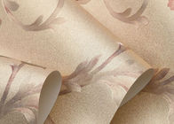 花パターンが付いている防水国様式の壁紙/金ホイルの壁紙