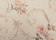 花パターンが付いている防水国様式の壁紙/金ホイルの壁紙