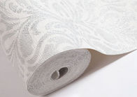 花パターン居間の現代壁紙の洗濯できるビニール材料 0.53*10M