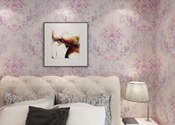 寝室 0.53*10M のために浮彫りになる美しい花パターン国様式の壁紙