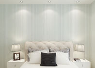 簡単な方法灰色の現代しまのある壁紙、ホテルの部屋のための現代自己接着壁紙