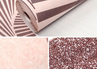 居間の現代取り外し可能な壁紙のピンクの藤色の分散は技術に玉を付けます