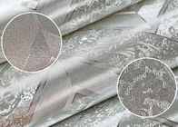 銀製の幾何学的なパターンが付いている湿気の防止の現代取り外し可能な壁紙