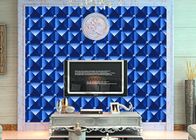 家の壁のために普及した3D効果の現代取り外し可能な壁紙正方形のモダンなデザインの壁紙