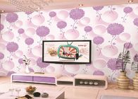 装飾の花パターンのための熱絶縁材の男女兼用の子供の寝室の壁紙