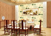 中国様式のはす動物パターン部屋/レストランの装飾のための現代的な壁カバー