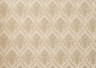 簡潔なダマスク織の版画室の装飾の防止ヨーロッパ式の壁紙の湿気