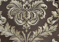 古典的な可剥性のダマスク織の壁カバー、贅沢な家の装飾の壁カバー