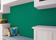 印刷されたプロセスの経済的な深緑の色ポリ塩化ビニールの自己接着壁紙