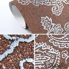 高品質を青銅色にする上限の内部の壁紙の植物繊維の粒子