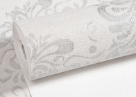 花パターン居間の現代壁紙の洗濯できるビニール材料 0.53*10M
