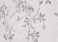 植物のパターンが付いている環境友好的な花部屋の装飾の壁紙