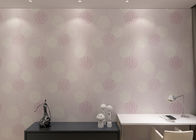 アジサイ パターン、無作法な様式が付いている家の内部の寝室の装飾の壁紙