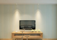 居間のための現代現代的な壁カバー/通気性のしまのある壁紙