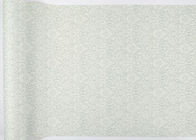スカイ ブルー ポリ塩化ビニールの通路、承認されるSGSのための正確な押すビクトリア朝のダマスク織の壁紙