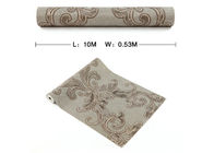 居間、現代的なダマスク織の壁紙型の証拠のための洗濯できるビクトリア朝様式の壁紙