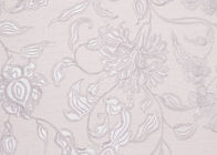 取り外し可能なポリ塩化ビニールの国の寝室の壁紙/現実的な世帯のピンクの花模様の壁紙