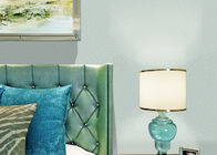 寝室のための防水緑の現代的な壁紙、内部の飾る壁紙