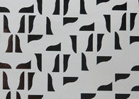 浮彫りにされたNonwovenの現代取り外し可能な壁紙の幾何学的な音をぬらしま-吸収します