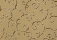 ヨーロッパ式の杖のツル パターン環境友好的な家の装飾の壁紙ポリ塩化ビニール