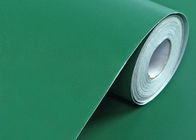 印刷されたプロセスの経済的な深緑の色ポリ塩化ビニールの自己接着壁紙
